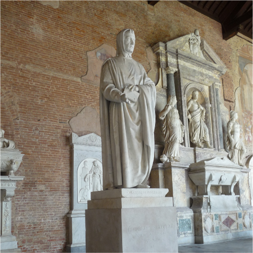 Fibonacci's Tomb Pisa Italy